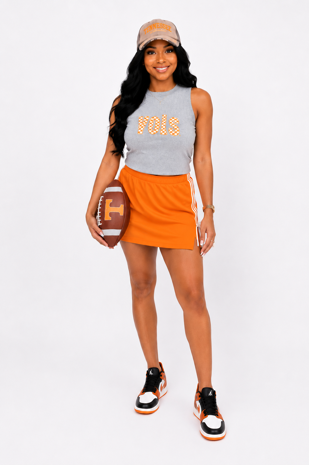 TENNESSEE ERA Vols checkerboard tank -XL