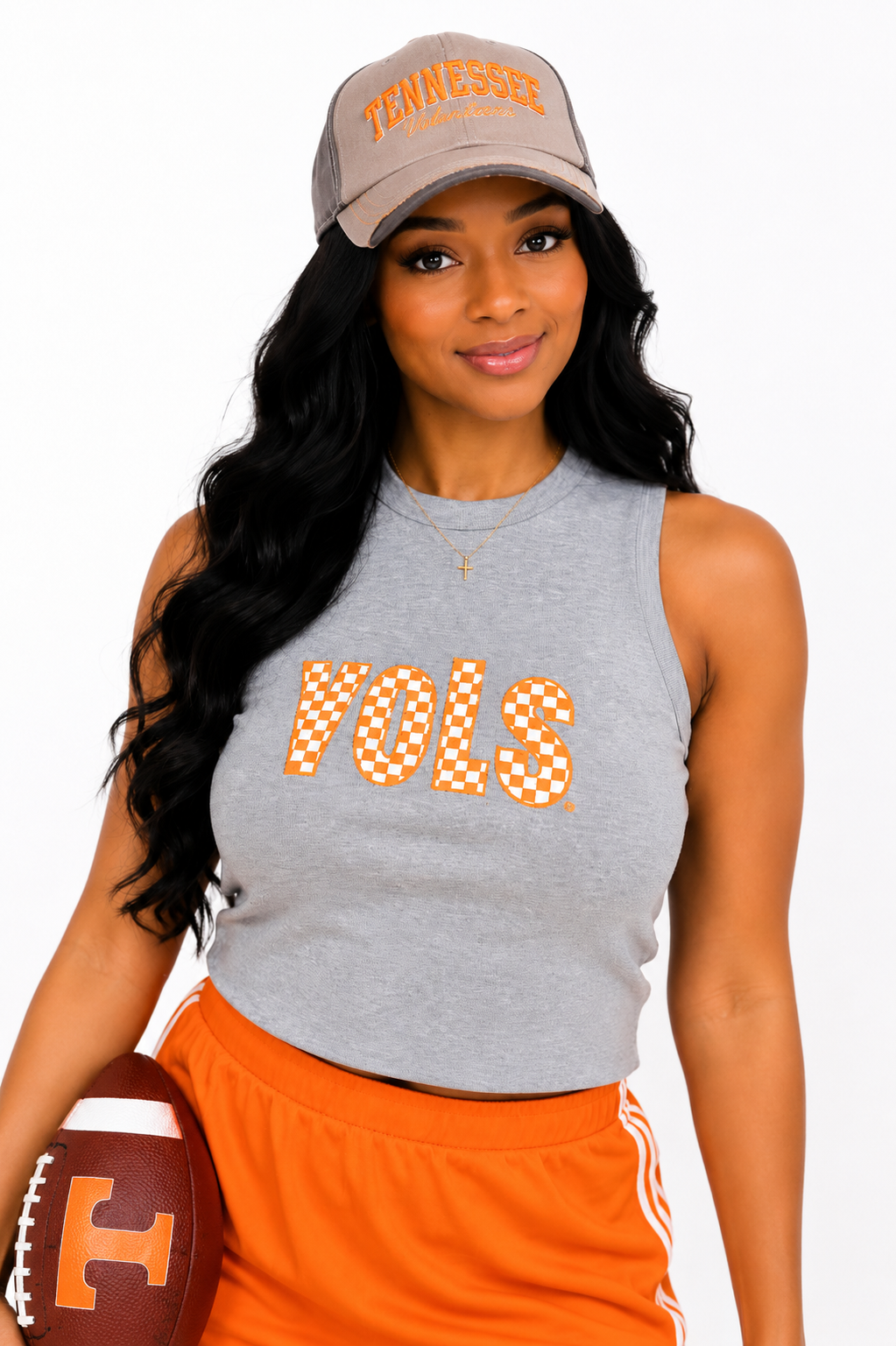 TENNESSEE ERA Vols checkerboard tank -XL