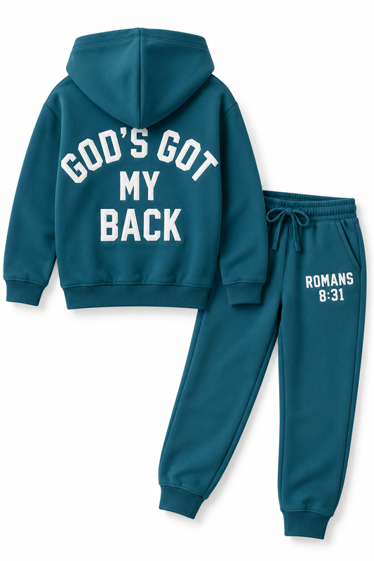 God Got My Back Jogger Set